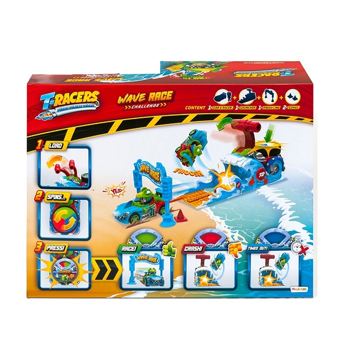Set de joaca T-Racers Cursa Valului Urias - poza 4