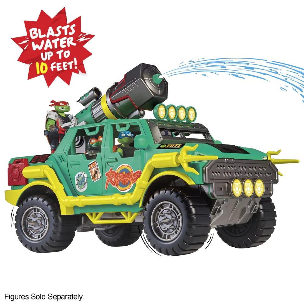 Set de joaca Testoasele Ninja Tales of the Teenage Mutant Ninja Turtle Tank cu tun de apa - poza 4