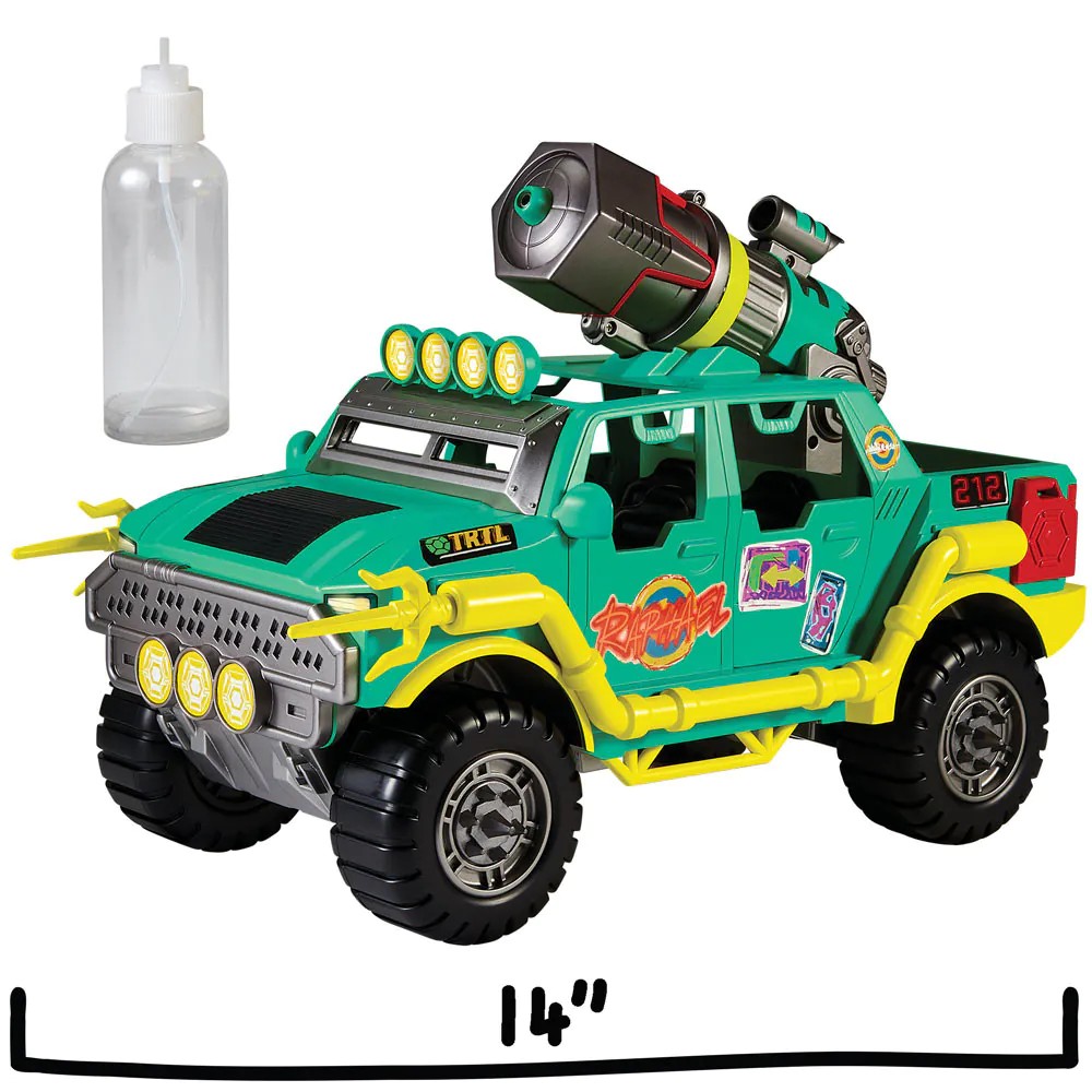 Set de joaca Testoasele Ninja Tales of the Teenage Mutant Ninja Turtle Tank cu tun de apa - poza 5
