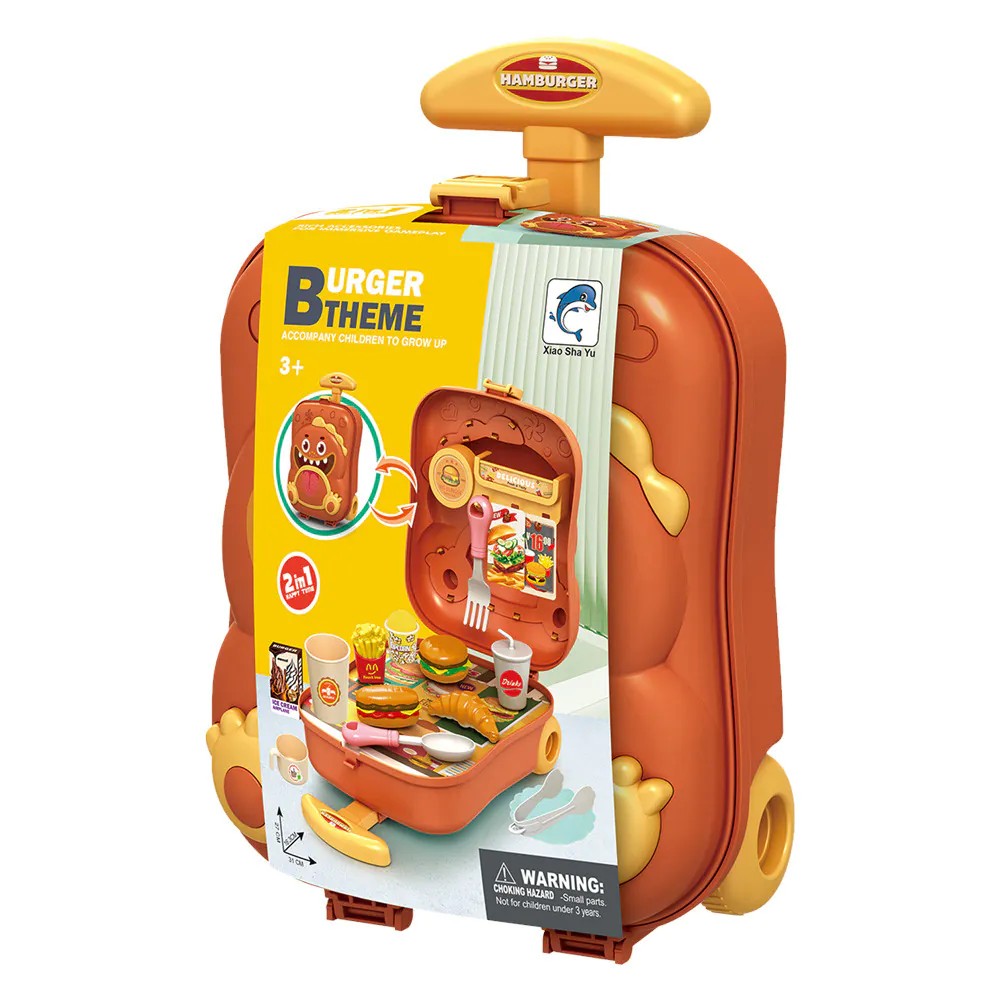 Set de joaca Troller Restaurant Fast Food 16x10x25.5 cm - poza 2