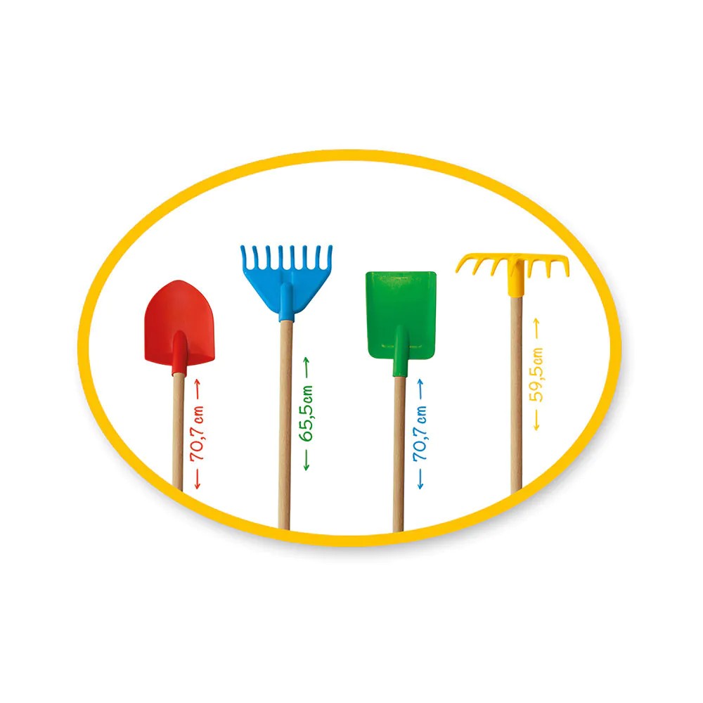 Set de joaca unealta pentru gradina Dolu 1 bucata diverse modele - poza 2