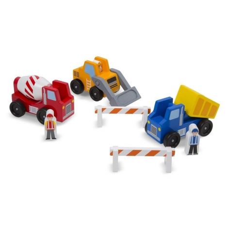 Set de joaca Vehicule la santier Melissa and Doug - poza 1