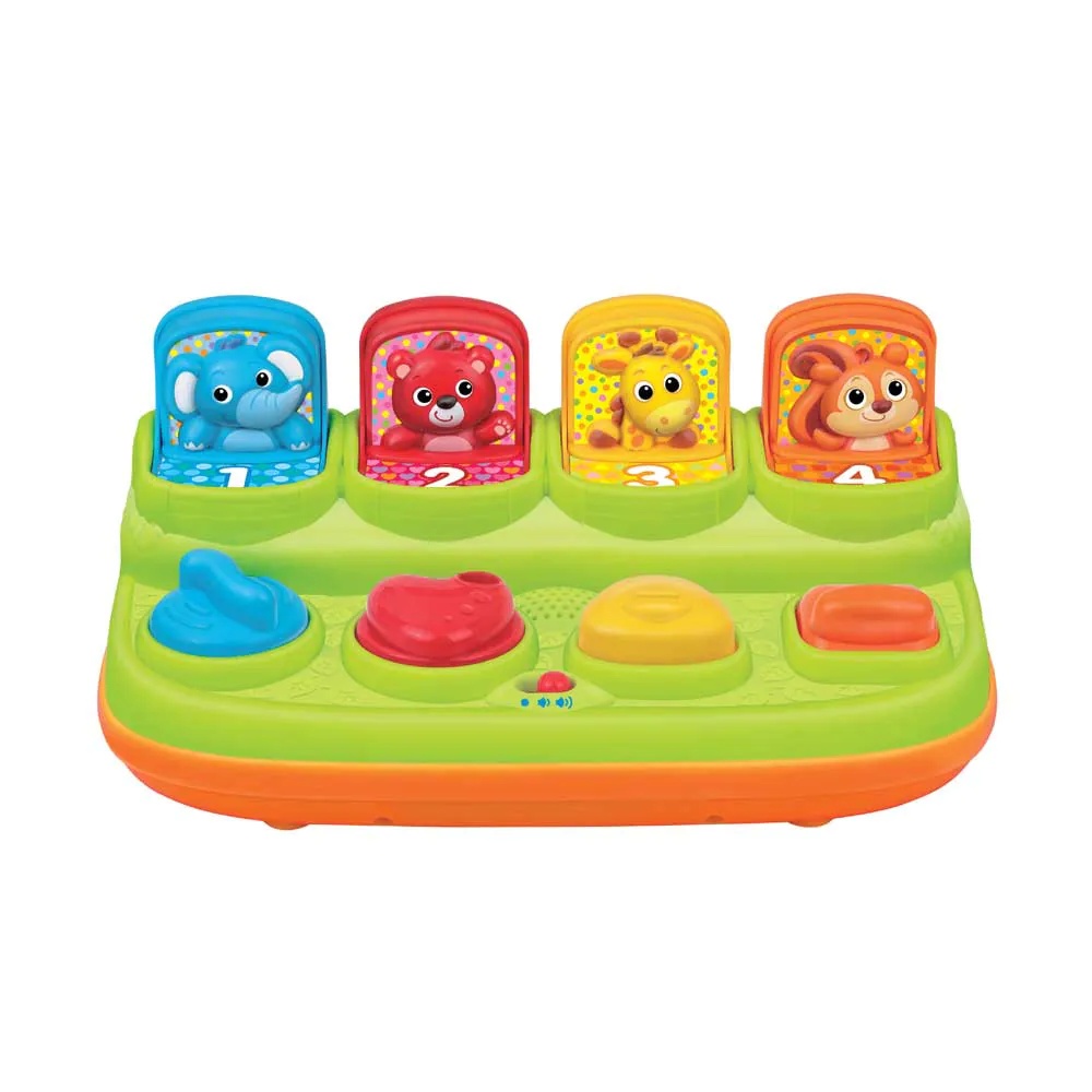 Set de joaca Winfun Pop-up Animale Pop N Learn 6 luni+ - poza 1