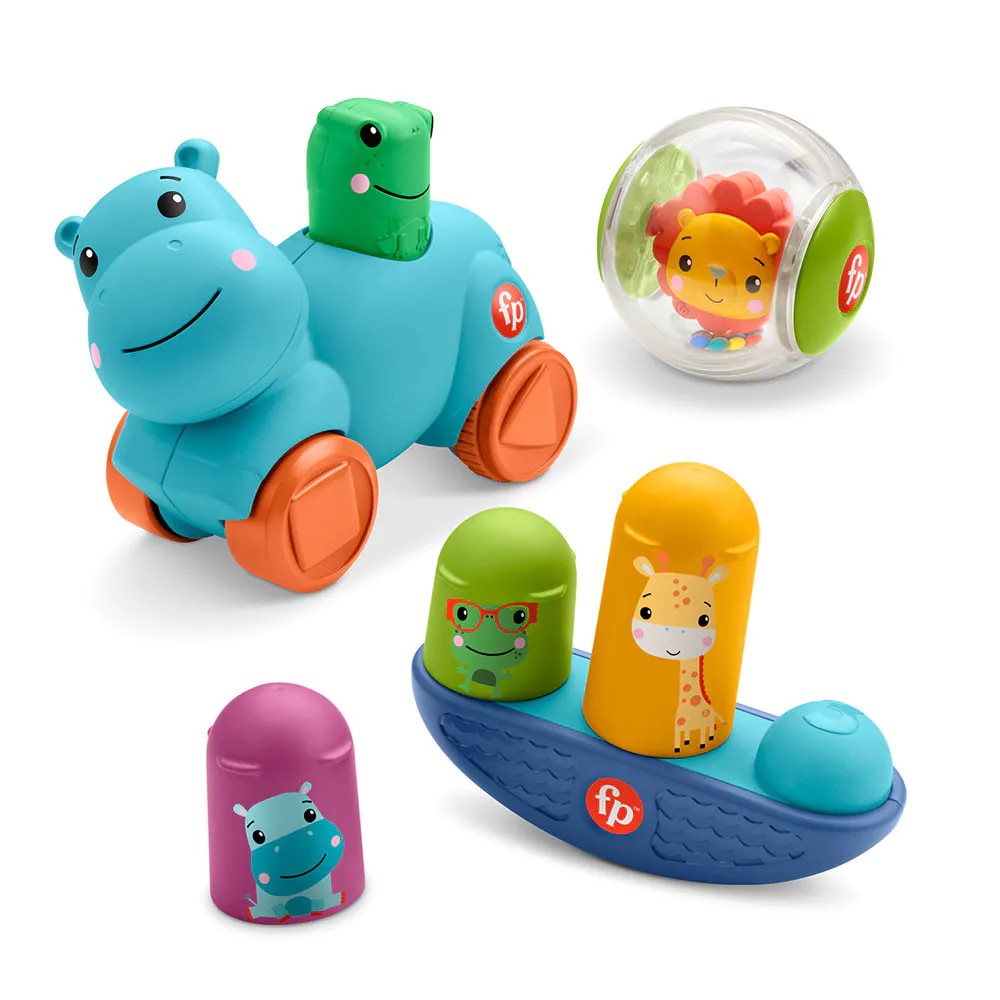 Set de jucarii pentru bebelusi Fisher Price Hello Moves - poza 1