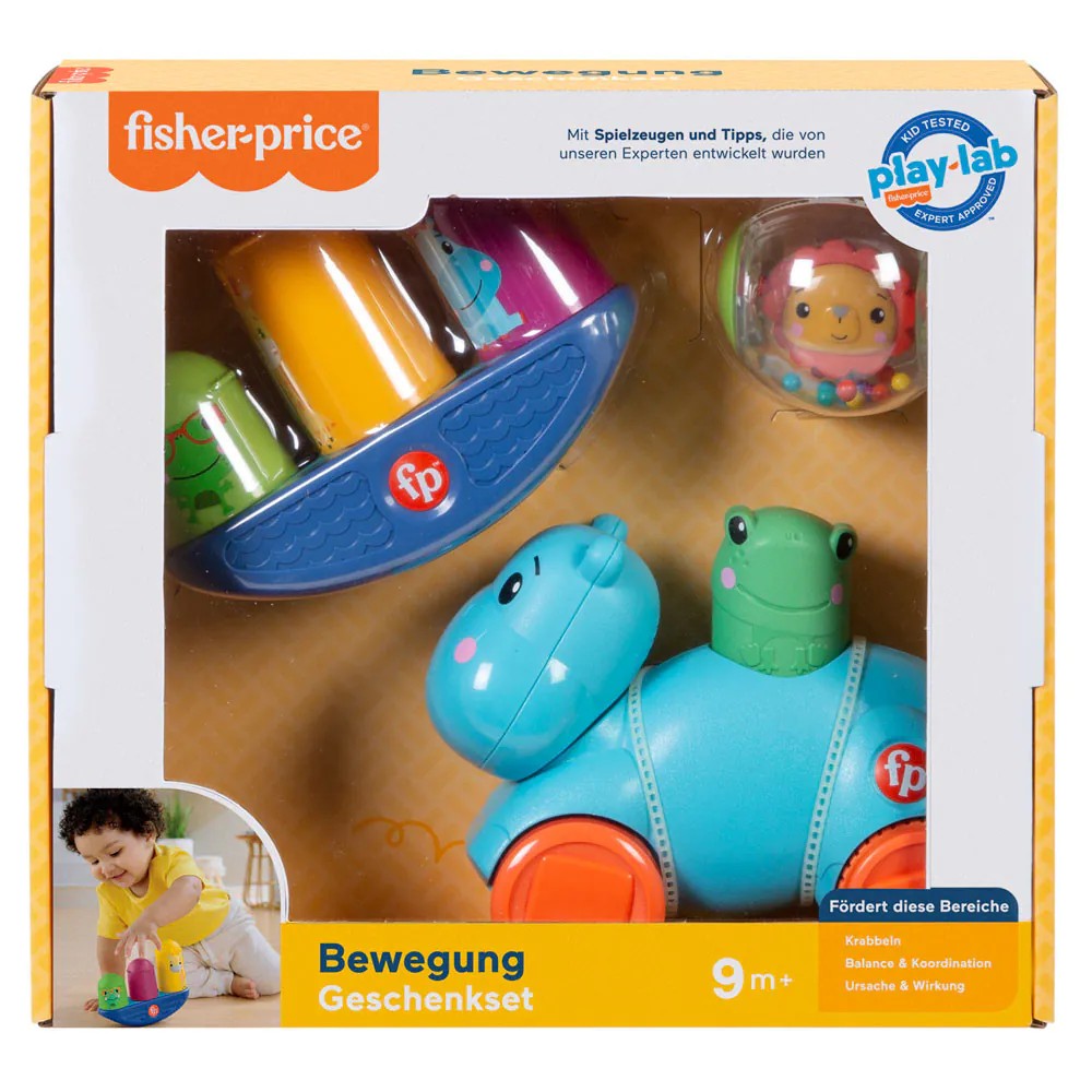 Set de jucarii pentru bebelusi Fisher Price Hello Moves - poza 2