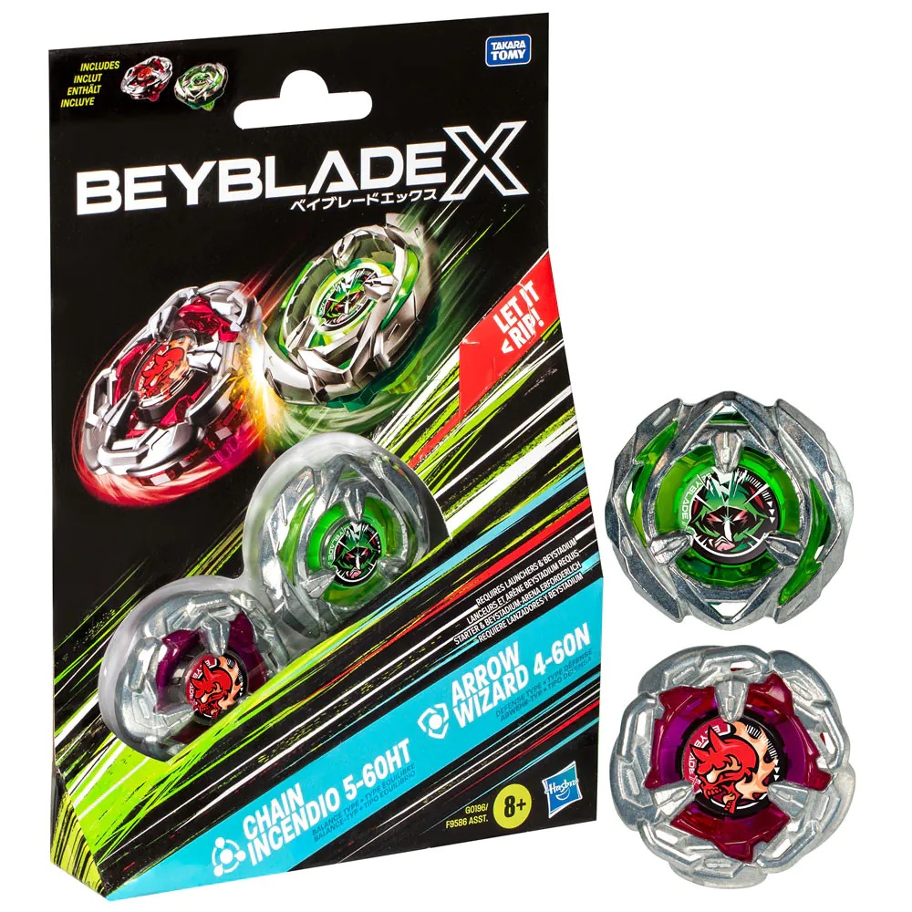 Set de lupta Hasbro Beyblade X 2 bucati - poza 1