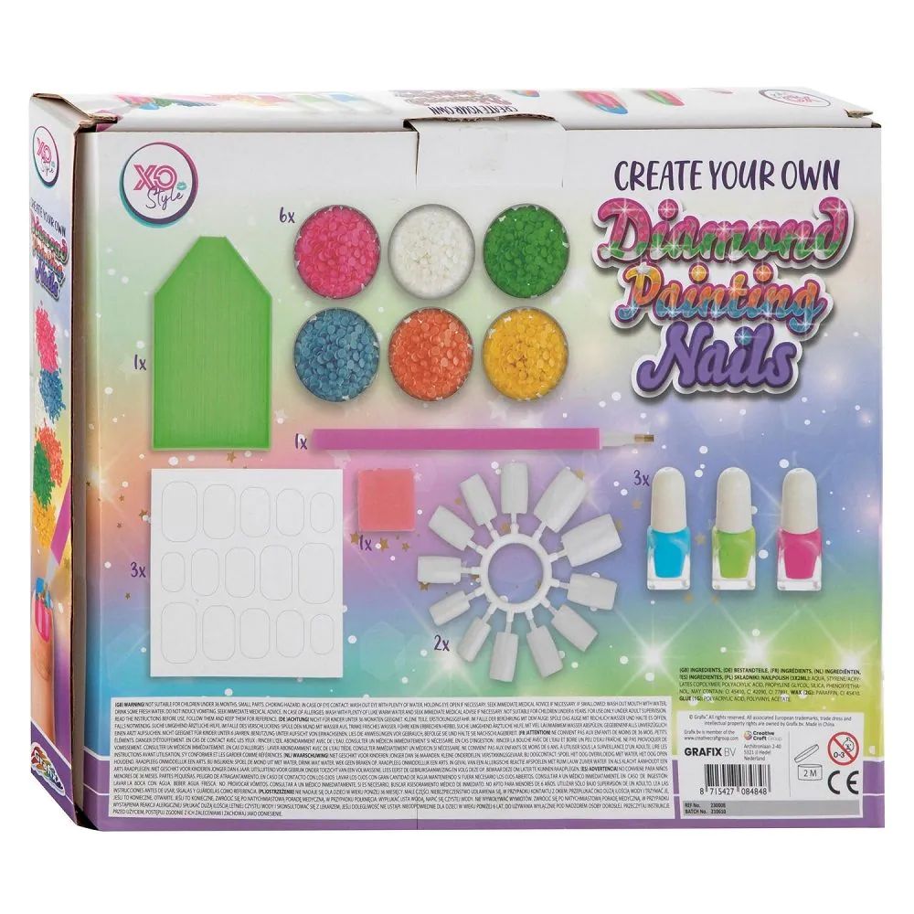 Set de manichiura Grafix Diamond Nails - poza 3