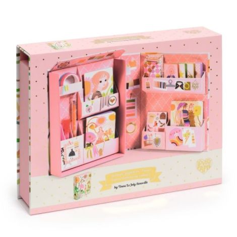 Set de papetarie cu tematica Fashion, Djeco