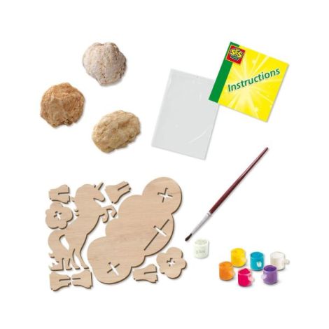 Set de pictat geode pentru copii cu suport unicorn - poza 2