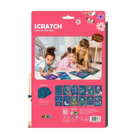 Set de razuit A4 - Gradina secreta - poza 2