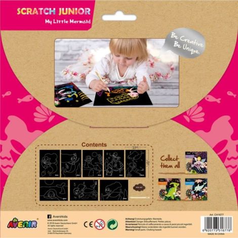 Set de razuit Scratch Junior - Mica Mea Sirena - poza 3