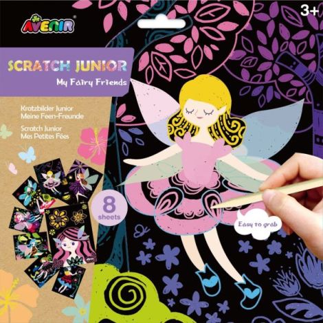 Set de razuit Scratch Junior - Prietenele Mele Zane - poza 1