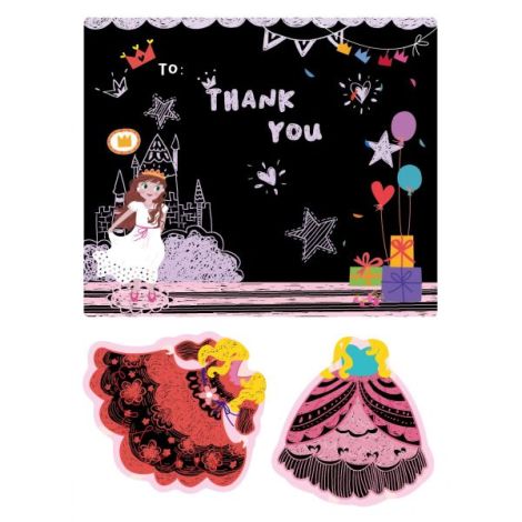 Set de razuit si realizat Felicitari - Printese - poza 3