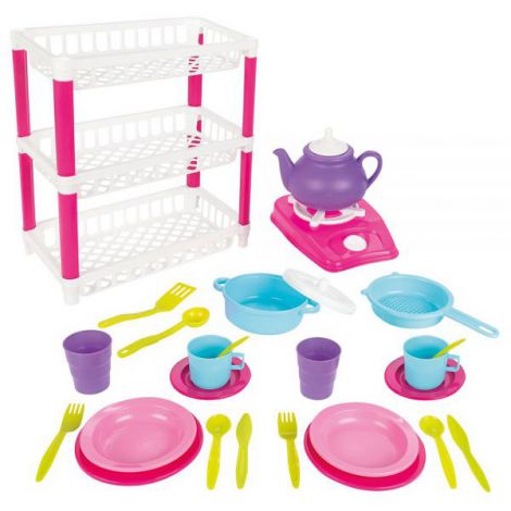 Set de servit ceaiul Pilsan Hamarat Three-Tier Dish Rack - poza 1