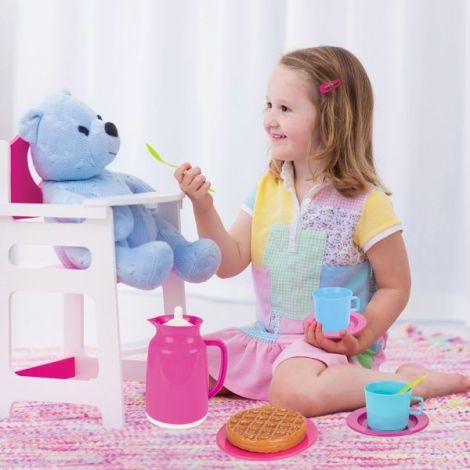 Set de servit ceaiul Pilsan Hamarat Two-Tier Tea pink - poza 4