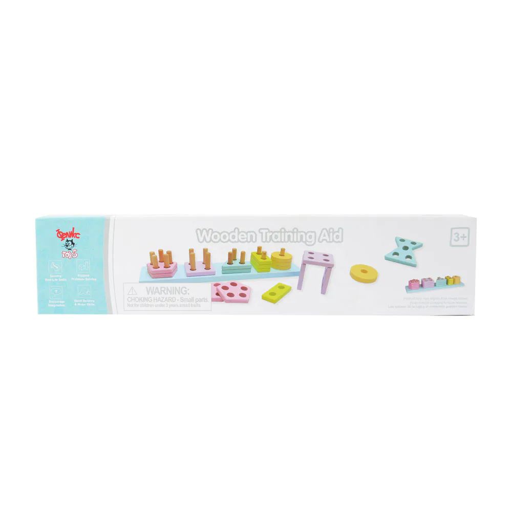 Set de sortare din lemn Training Set Felyx Toys - poza 2