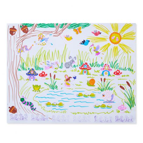Set de stampile Gradina Zanelor - Melissa & Doug - poza 4