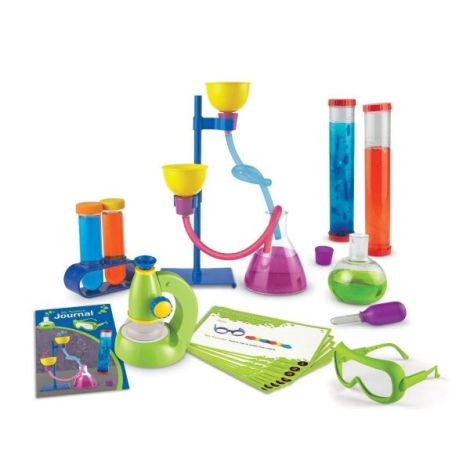 Set de stiinta primar deluxe cu microscop - poza 2