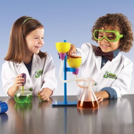 Set de stiinta primar deluxe cu microscop - poza 4