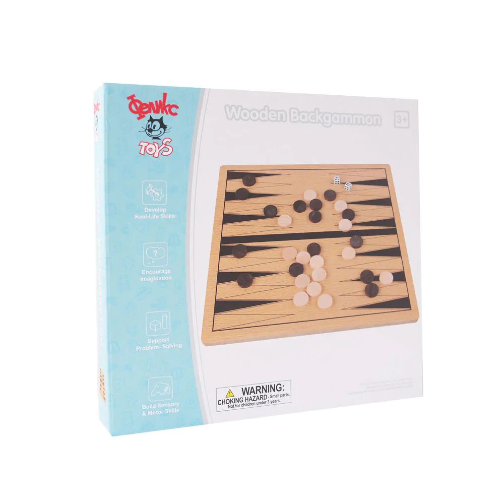 Set de table sau dame din lemn Felyx Toys - poza 2
