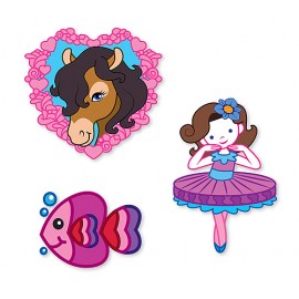 Set de tatuaje temporare Fetite - Melissa & Doug - poza 2