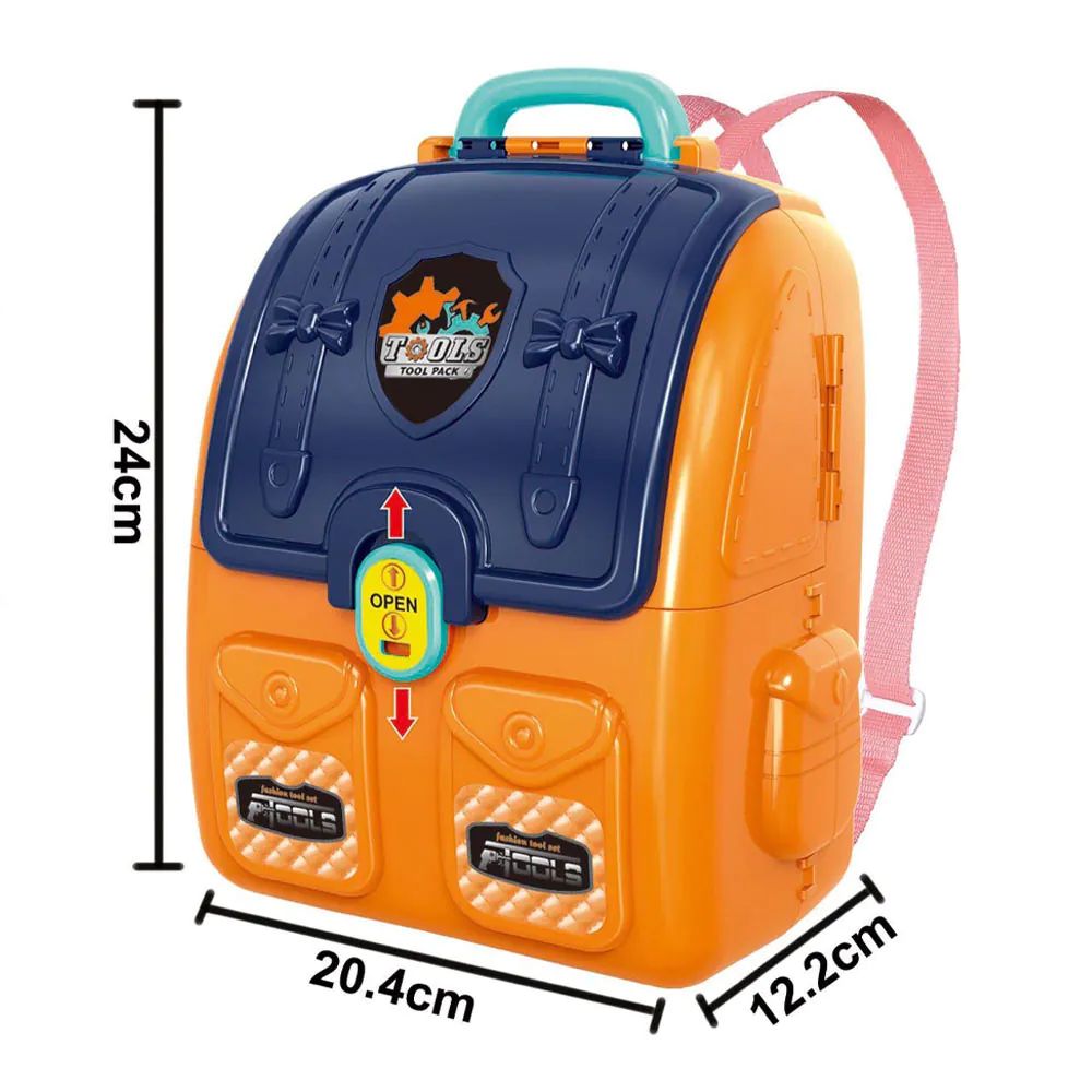 Set de unelte 2 in 1 in rucsac Tools Backpack - poza 2