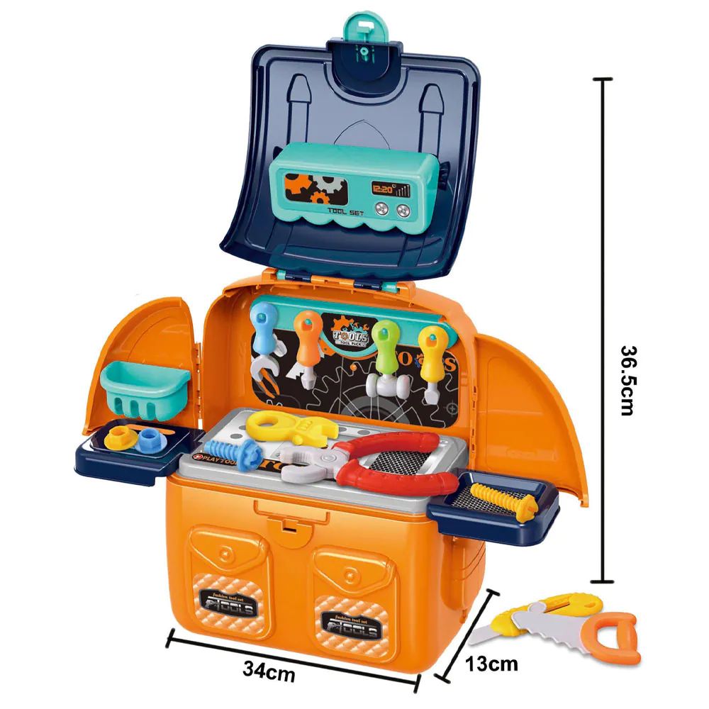Set de unelte 2 in 1 in rucsac Tools Backpack - poza 3