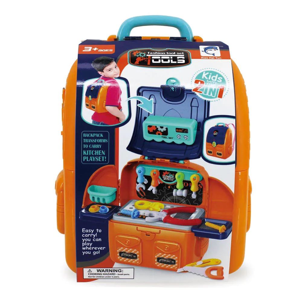 Set de unelte 2 in 1 in rucsac Tools Backpack - poza 4