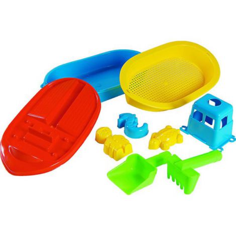 Set de vacanta Barca si accesorii pentru nisip - poza 2