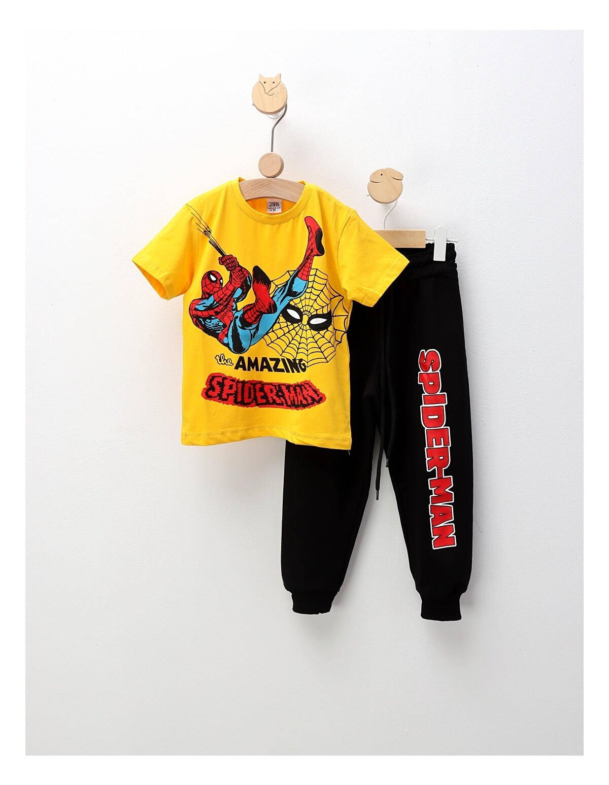 Set de vara, Amazing Spiderman, galben-negru