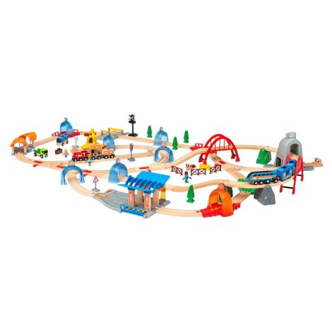 Set deluxe trenulet inteligent, cu lumini si sunete electronice BRIO, 3+ ani - poza 3