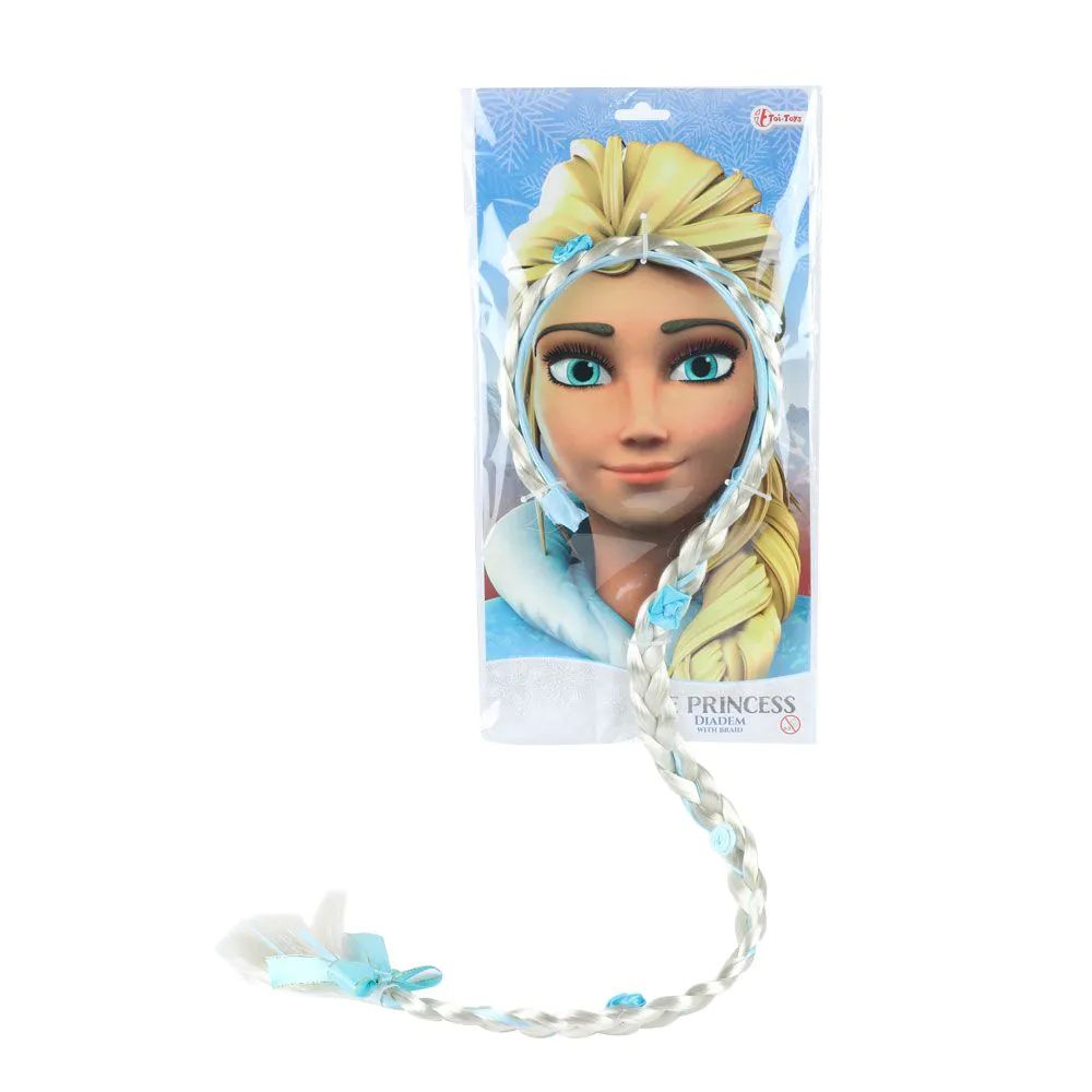 Set diadema de par cu codita Printesa de gheata - poza 2