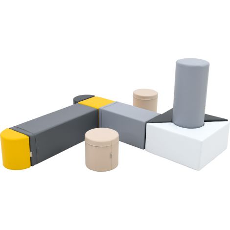 Set din spuma pentru gimnastica Mobablock 3 - poza 2