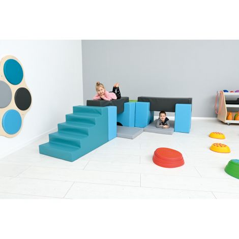 Set din spuma pentru gimnastica Rino 2, gradinita si scoala - poza 2
