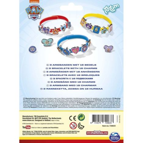 Set DIY bratari cu pandantive Patrula Catelusilor, Paw Patrol - poza 3