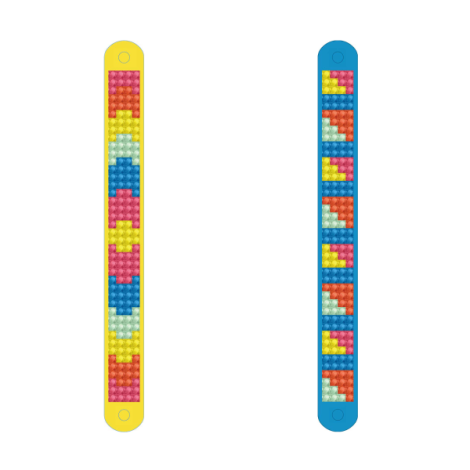 Set DIY creativ - bratari Neon, pictura cu diamante - poza 2