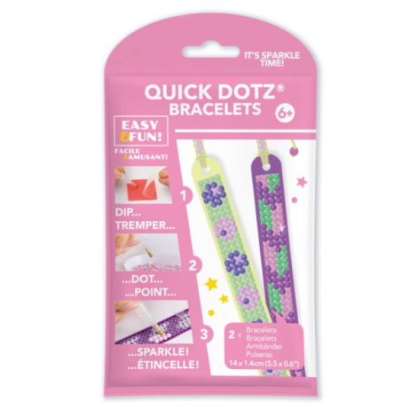 Set DIY creativ - bratari Spring, pictura cu diamante - poza 1