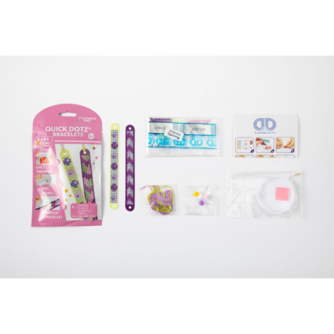 Set DIY creativ - bratari Spring, pictura cu diamante - poza 3