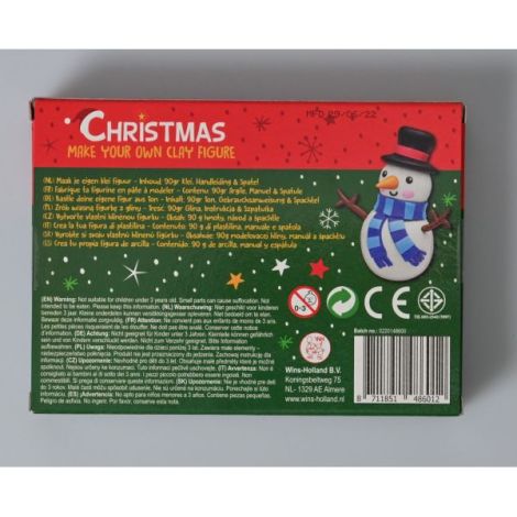 Set DIY Creeaza propria figurina din plastilina, tematica Craciun - poza 2