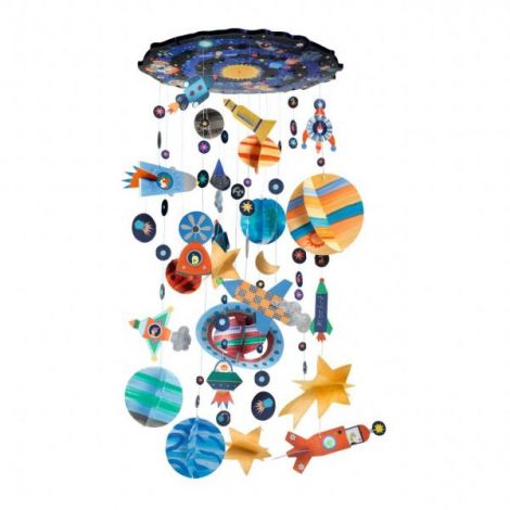Set DIY Decoratie mobila Sistemul solar, Djeco - poza 2