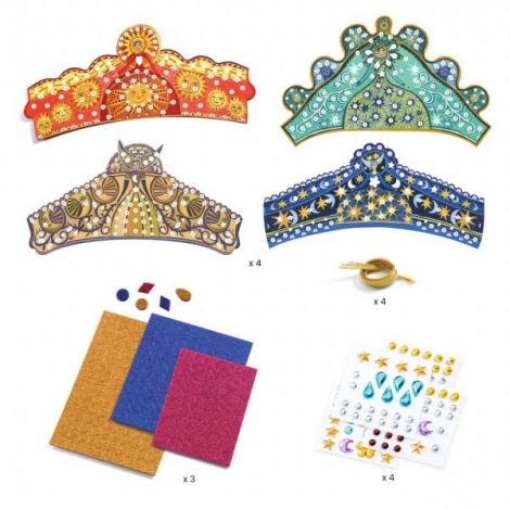 Set DIY Diademe, Djeco - poza 3