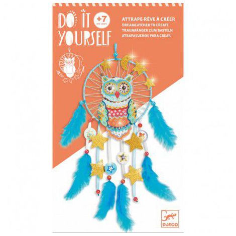 Set DIY Djeco, Dreamcatcher cu sclipici - poza 1