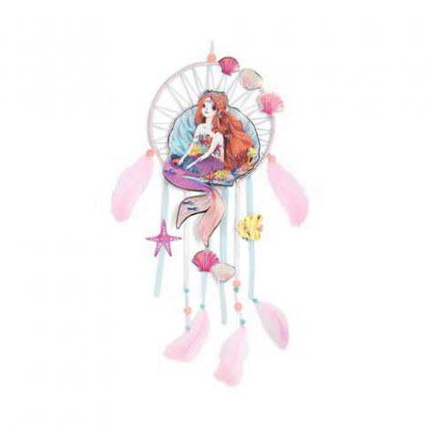 Set DIY Djeco, Dreamcatcher sirena - poza 3