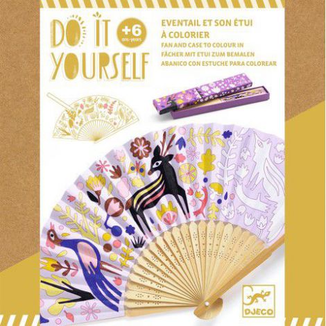 Set DIY Djeco, evantaiul perfect - poza 1