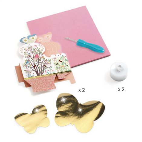 Set DIY Djeco, Felinare-Lumina de veghe - poza 3