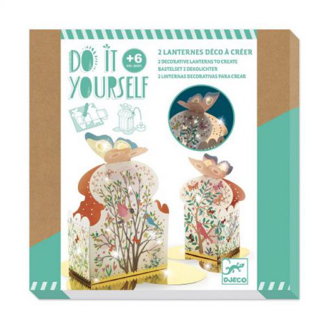 Set DIY Djeco, Felinare-Lumina de veghe - poza 5