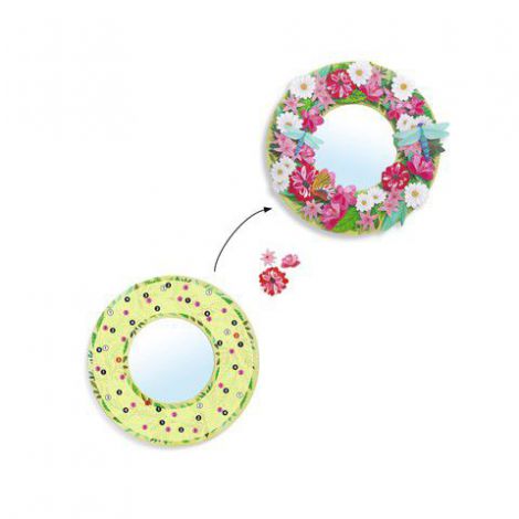 Set DIY Djeco, oglinzi inflorate - poza 2