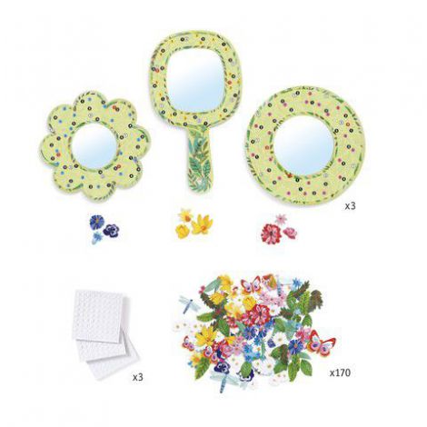Set DIY Djeco, oglinzi inflorate - poza 3