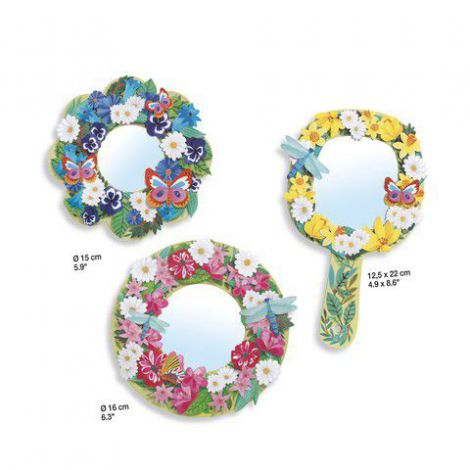 Set DIY Djeco, oglinzi inflorate - poza 4