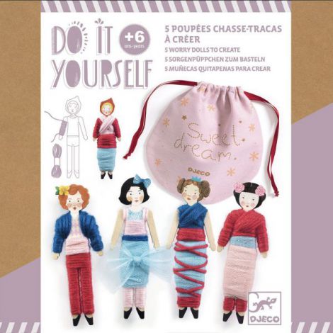 Set DIY Djeco, Papusi pentru vise senine - poza 1